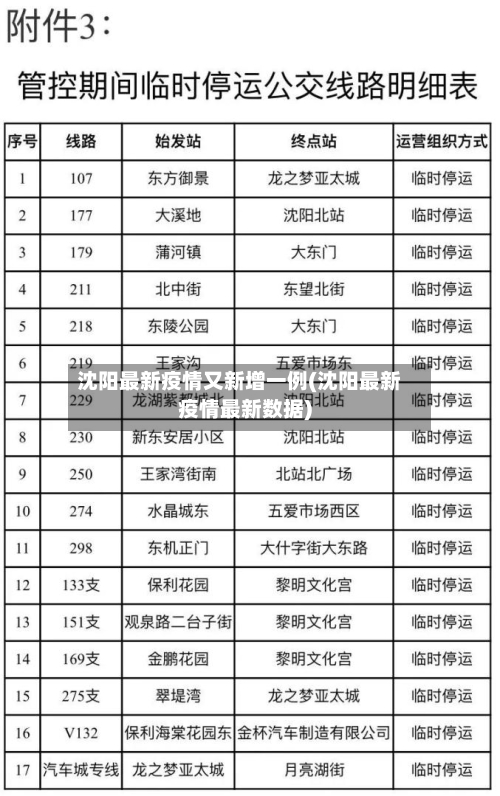 沈阳最新疫情又新增一例(沈阳最新疫情最新数据)-第3张图片