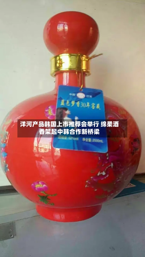 洋河产品韩国上市推荐会举行 绵柔酒香架起中韩合作新桥梁