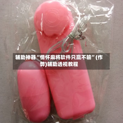 辅助神器“情怀麻将软件只赢不输”(作弊)辅助透视教程-第3张图片