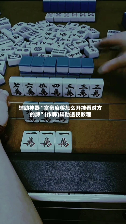辅助神器“富豪麻将怎么开挂看对方的牌”(作弊)辅助透视教程-第2张图片