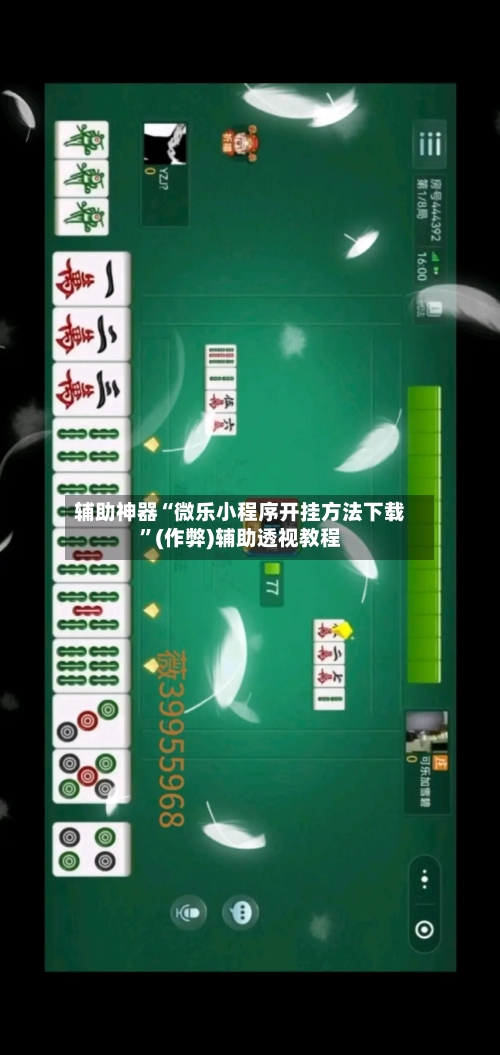 辅助神器“微乐小程序开挂方法下载”(作弊)辅助透视教程-第3张图片