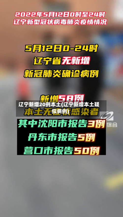 辽宁新增20例本土(辽宁新增本土疑似病例)