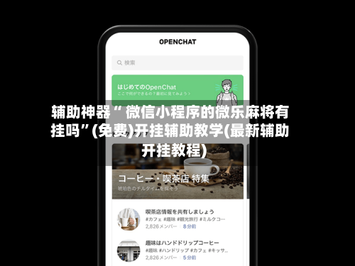 辅助神器“ 微信小程序的微乐麻将有挂吗”(免费)开挂辅助教学(最新辅助开挂教程)-第2张图片