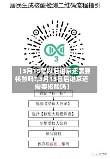 【3月15号以后进京还需要核酸吗?,3月15日后进京还需要核酸吗】-第2张图片