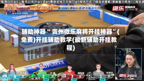 辅助神器“ 贵州微乐麻将开挂神器”(免费)开挂辅助教学(最新辅助开挂教程)-第3张图片