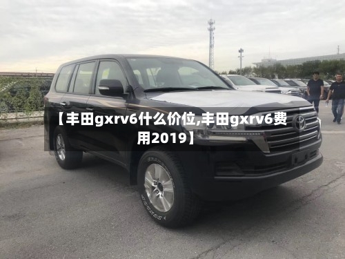 【丰田gxrv6什么价位,丰田gxrv6费用2019】-第2张图片