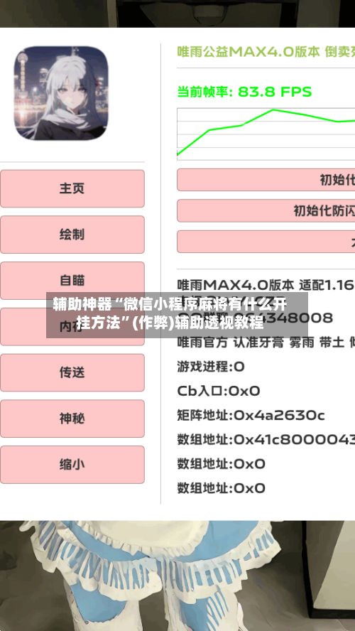 辅助神器“微信小程序麻将有什么开挂方法”(作弊)辅助透视教程-第3张图片