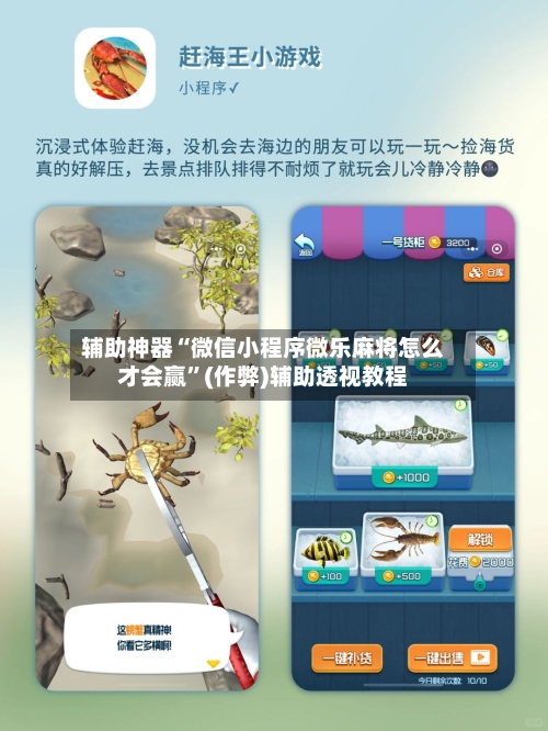 辅助神器“微信小程序微乐麻将怎么才会赢	”(作弊)辅助透视教程-第3张图片