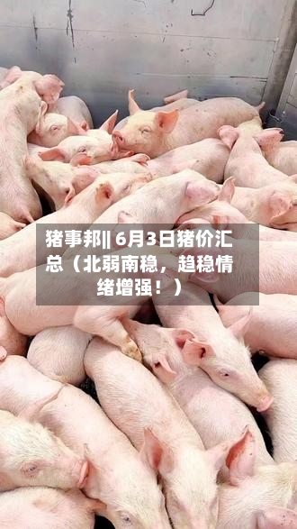 猪事邦|| 6月3日猪价汇总（北弱南稳，趋稳情绪增强！）-第2张图片
