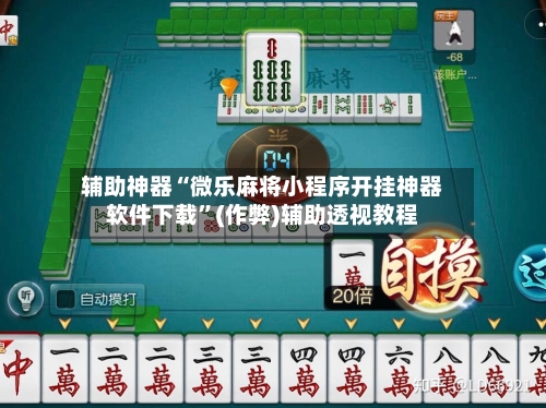 辅助神器“微乐麻将小程序开挂神器软件下载”(作弊)辅助透视教程-第2张图片