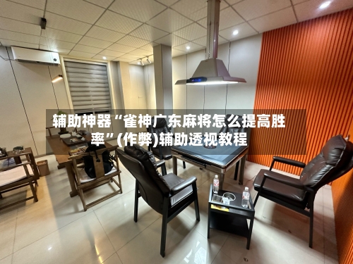 辅助神器“雀神广东麻将怎么提高胜率”(作弊)辅助透视教程-第2张图片