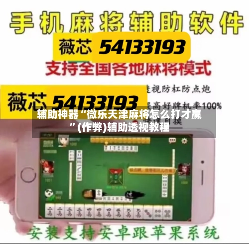 辅助神器“微乐天津麻将怎么打才赢”(作弊)辅助透视教程-第2张图片