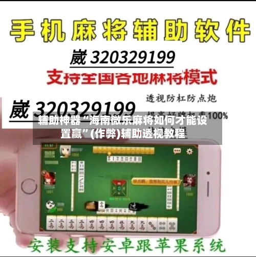 辅助神器“海南微乐麻将如何才能设置赢”(作弊)辅助透视教程-第3张图片