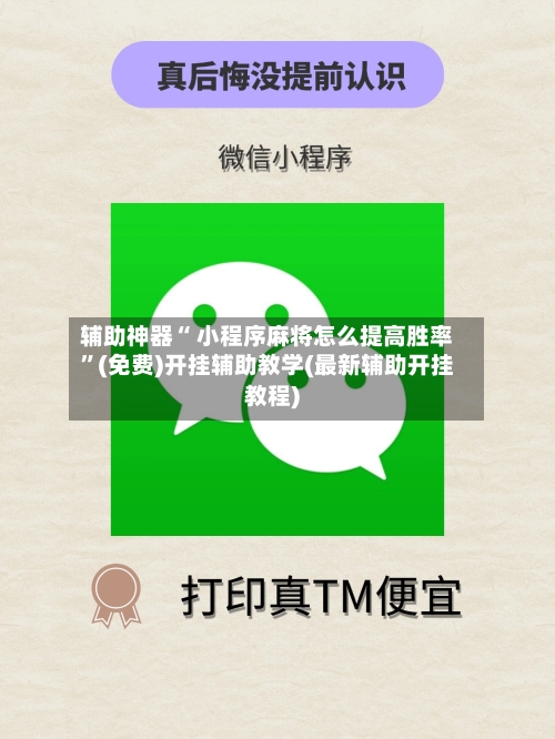 辅助神器“ 小程序麻将怎么提高胜率”(免费)开挂辅助教学(最新辅助开挂教程)-第2张图片