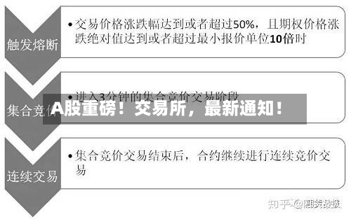 A股重磅！交易所，最新通知！