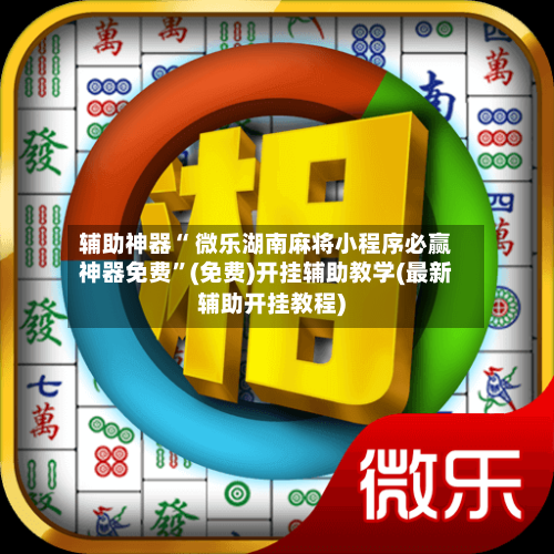 辅助神器“ 微乐湖南麻将小程序必赢神器免费”(免费)开挂辅助教学(最新辅助开挂教程)-第2张图片