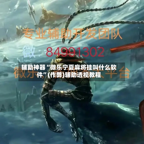 辅助神器“微乐宁夏麻将挂叫什么软件”(作弊)辅助透视教程-第2张图片