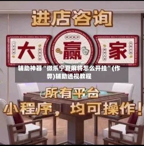 辅助神器“微乐宁夏麻将怎么开挂	”(作弊)辅助透视教程-第2张图片