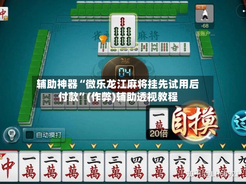 辅助神器“微乐龙江麻将挂先试用后付款”(作弊)辅助透视教程-第2张图片