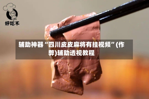辅助神器“四川皮皮麻将有挂视频	”(作弊)辅助透视教程-第3张图片