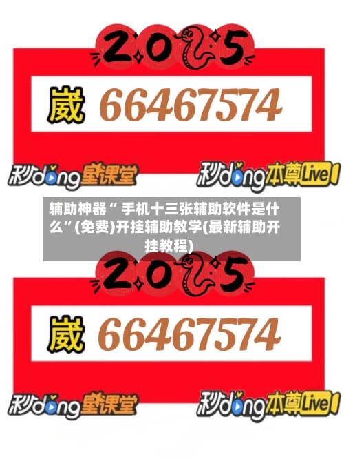 辅助神器“ 手机十三张辅助软件是什么”(免费)开挂辅助教学(最新辅助开挂教程)-第2张图片