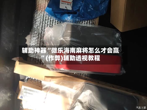 辅助神器“微乐海南麻将怎么才会赢”(作弊)辅助透视教程