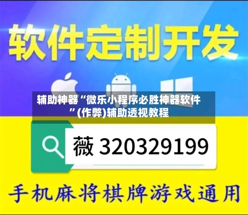 辅助神器“微乐小程序必胜神器软件”(作弊)辅助透视教程-第3张图片