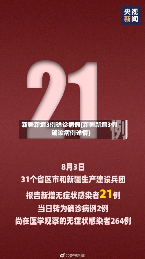 新疆新增3例确诊病例(新疆新增3例确诊病例详情)-第3张图片