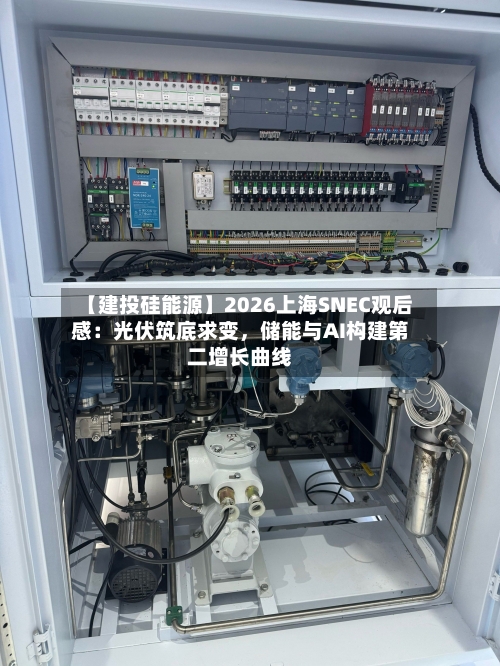 【建投硅能源】2026上海SNEC观后感：光伏筑底求变	，储能与AI构建第二增长曲线-第2张图片