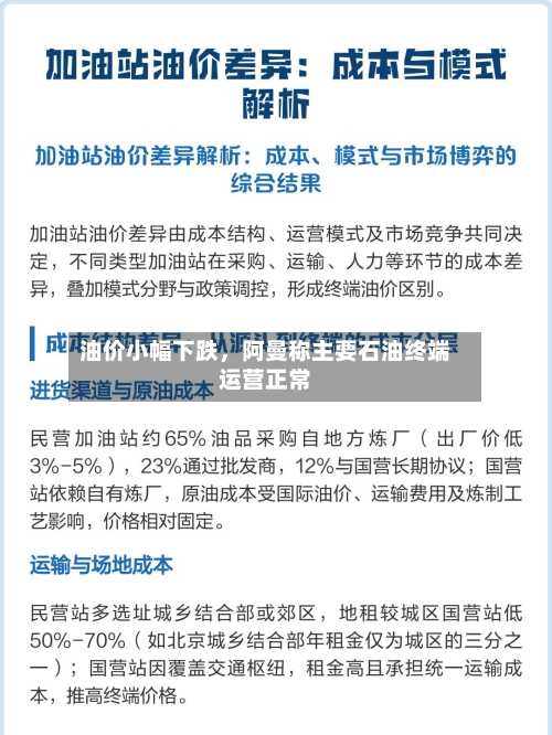 油价小幅下跌，阿曼称主要石油终端运营正常-第2张图片
